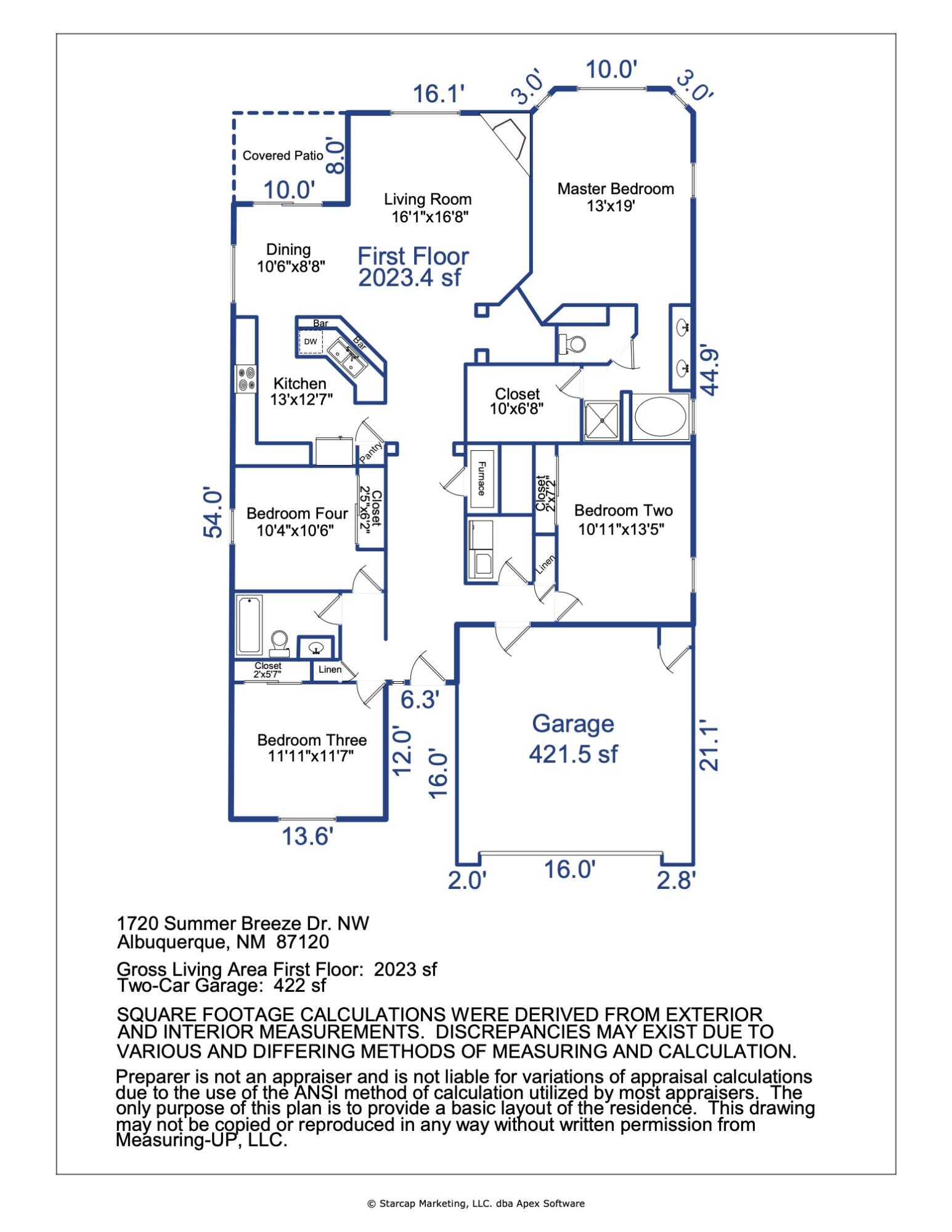 1720 SUMMER BREEZE Drive, Albuquerque NM 87120